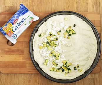 Schiacciata di zucchine