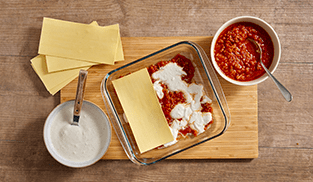 Lasagna con la ricotta 04 Lasagna con la ricotta 04