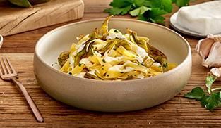 Pasta con carciofi e Certosino 05 Pasta con carciofi e Certosino 05