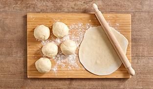 Piadina romagnola Procedimento 3 Piadina romagnola Procedimento 3