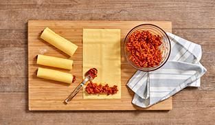 Cannelloni al forno preparazione 6 Cannelloni al forno preparazione 6