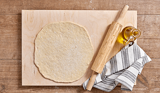 Pizza in padella preparazione 2