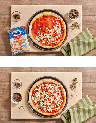 Pizza siciliana con acciughe e capperi preparazione 3 Pizza siciliana con acciughe e capperi preparazione 3