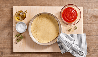 Pizza in padella preparazione 4