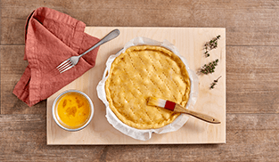Pizza rustica preparazione 5 Pizza rustica preparazione 5