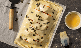 Rotolo con zucca, Galbanino e speck Step 2 Rotolo con zucca, Galbanino e speck Step 2