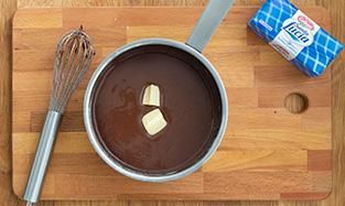 Crema al cacao preparazione 3 Crema al cacao preparazione 3