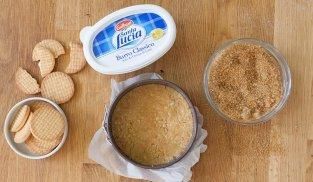 creare la base della cheesecake creare la base della cheesecake