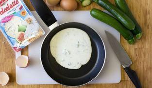 scaldare il gorgonzola in una padella