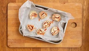 Girelle di sfoglia con Galbanino