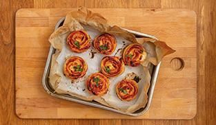 Girelle di sfoglia con Galbanino