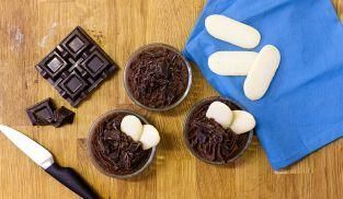 servire la mousse al cioccolato servire la mousse al cioccolato