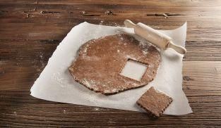 Biscotti al Mascarpone, cacao e mandorle preparazione 4 Biscotti al Mascarpone, cacao e mandorle preparazione 4