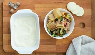 Pirofila con besciamella Pirofila con besciamella