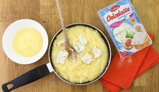 insaporire la polenta con formaggio con il gorgonzola insaporire la polenta con formaggio con il gorgonzola