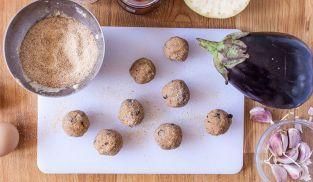 polpette di melanzane polpette di melanzane