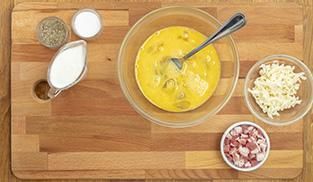 Quiche lorraine step 2