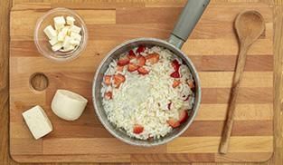 Risotto alle fragole Risotto alle fragole