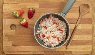 Risotto alle fragole Risotto alle fragole