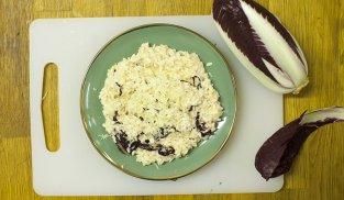 servire il risotto alla trevisana ben caldo servire il risotto alla trevisana ben caldo