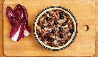 Torta salata con radicchio Step 6 Torta salata con radicchio Step 6