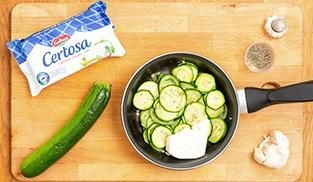 Torta Salata Zucchine e Crescenza Torta Salata Zucchine e Crescenza