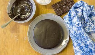 guarnire con la ganache la torta sacher guarnire con la ganache la torta sacher