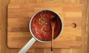 Zuppa di fagioli preparazione 2 Zuppa di fagioli preparazione 2