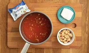 Zuppa di fagioli preparazione 4 Zuppa di fagioli preparazione 4