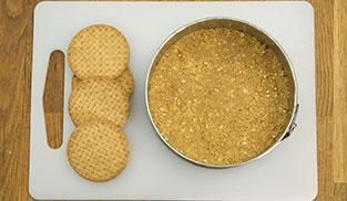 creare una base di biscotti tritati creare una base di biscotti tritati