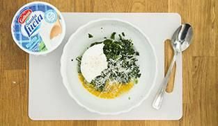 preparare il ripieno dei conchiglioni preparare il ripieno dei conchiglioni