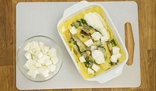 terminare l'ultimo strato con la mozzarella terminare l'ultimo strato con la mozzarella