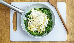 Pasta ricotta e spinaci_step5 Pasta ricotta e spinaci_step5