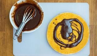 farcire con la cioccolata il pan di spagna farcire con la cioccolata il pan di spagna