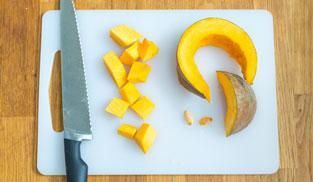 tagliare la zucca tagliare la zucca