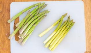 pulire gli asparagi pulire gli asparagi