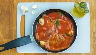 lasciar cuocere la carne per 5 minuti lasciar cuocere la carne per 5 minuti