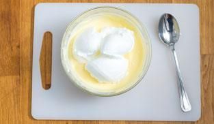 unire alla crema gli albumi montati unire alla crema gli albumi montati