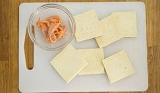 tagliare il pane per tartine tagliare il pane per tartine