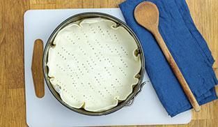 Torta salata con salmone e ricotta